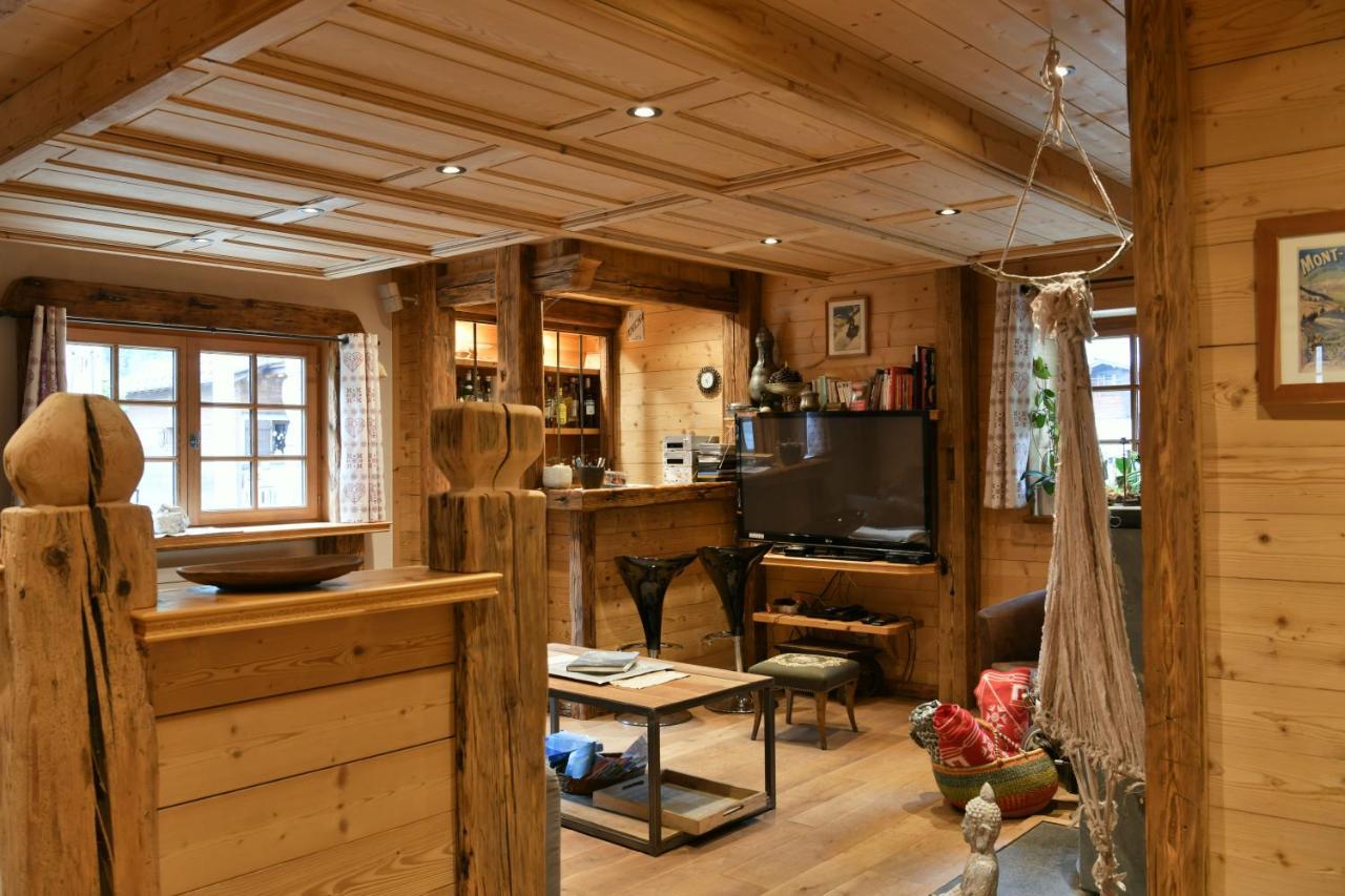 Le Vallorcin, Chalet Le Sizeray - Mont Blanc Валлорсін Екстер'єр фото