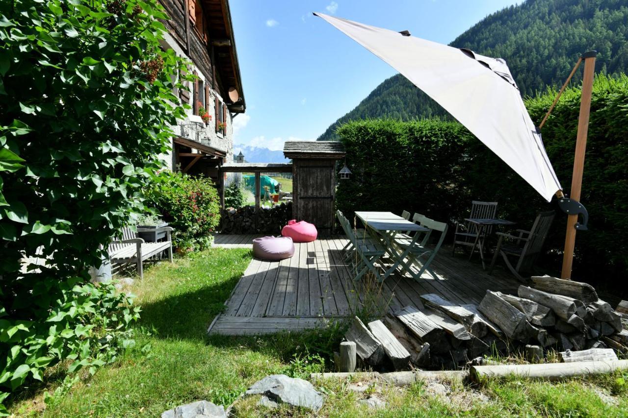 Le Vallorcin, Chalet Le Sizeray - Mont Blanc Валлорсін Екстер'єр фото
